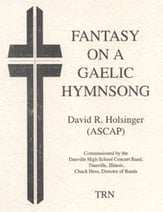 Fantasy on a Gaelic Hymnsong Concert Band sheet music cover